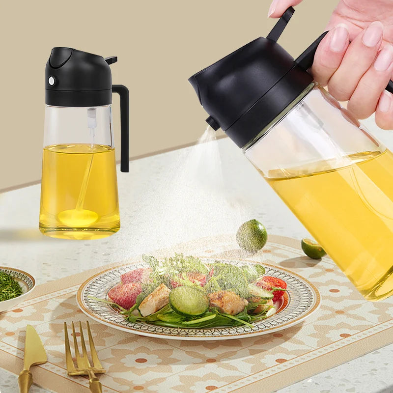 2 In 1 Oil Bottle